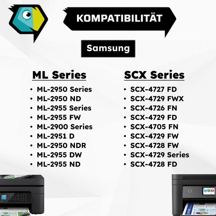 Actual product image Inkadoo Toner compatible with Samsung MLT-D103L/ELS / 103L toner, black Black (FC)