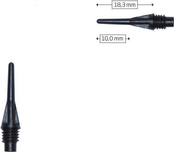 Produktbild Bull's Softdart Ersatzspitzen