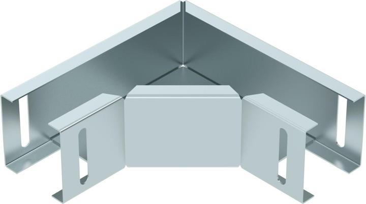 Actual product image OBO Bettermann OBO LTS B DD 90 degree bend 50x50mm for luminaire support rail