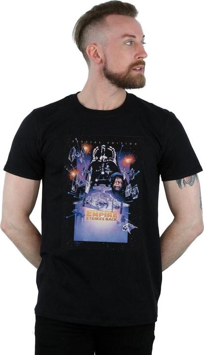 Immagine prodotto Star Wars Episode V Movie Poster Maglietta Uomo (3XL)
