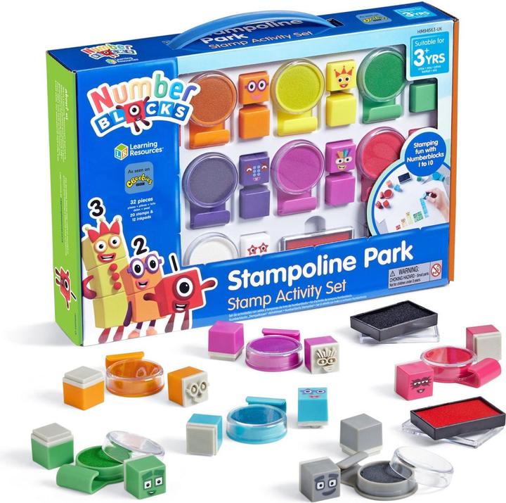 Immagine prodotto Learning Resources – Numberblocks – Activity Set with Stamps (HM94563-SCA)