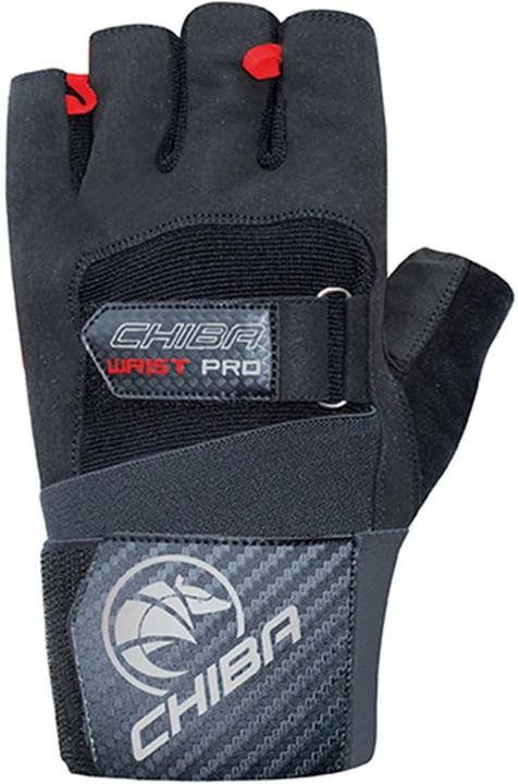 Chiba Fitnesshandschuh, Handge schwarz S (S)