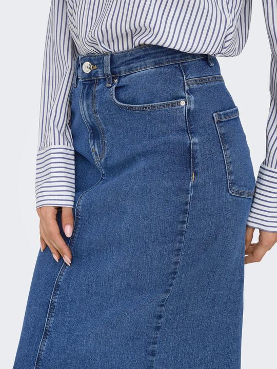 Actual product image Only Onlwonder Midi Back Slit Skirt Pim Dnm (XS)