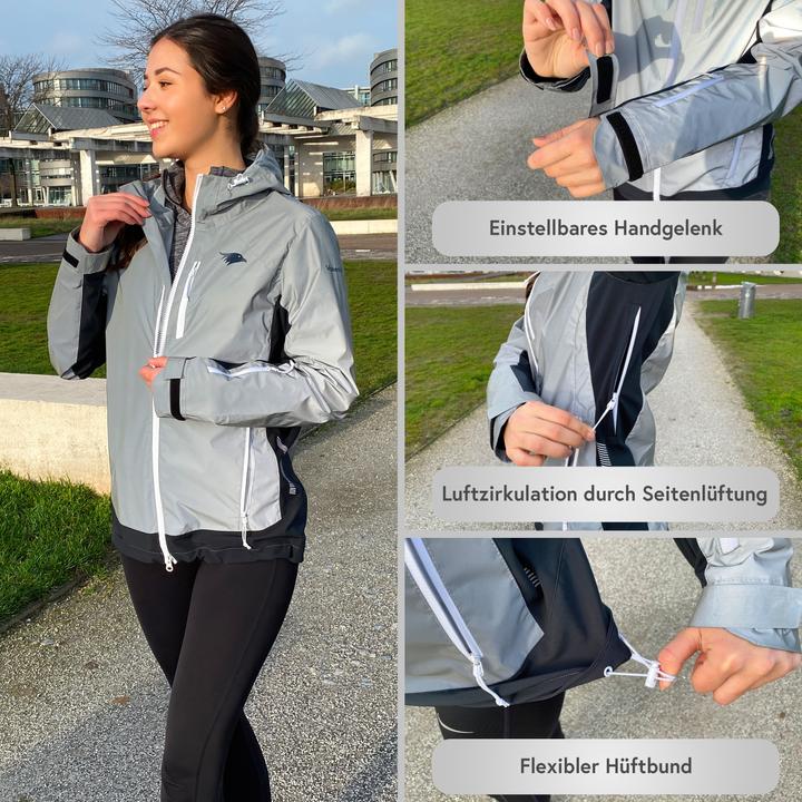 Produktbild Valkental Funktionale & reflektierende Softshelljacke für Outdooraktivitäten - Damen (XXL)