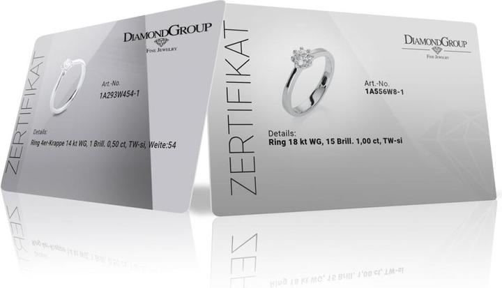 Produktbild Goldberg Diamant Solitaire (Weissgold, Diamant, 42 cm)