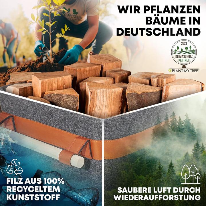 Produktbild Oakage Holzkorb