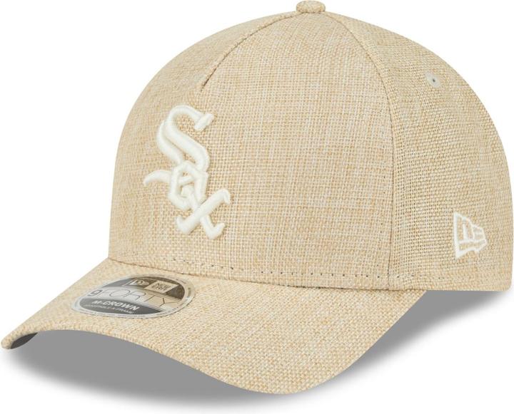 New Era 9Forty M-Crown Cap - Weave Chicago White Sox Beige
