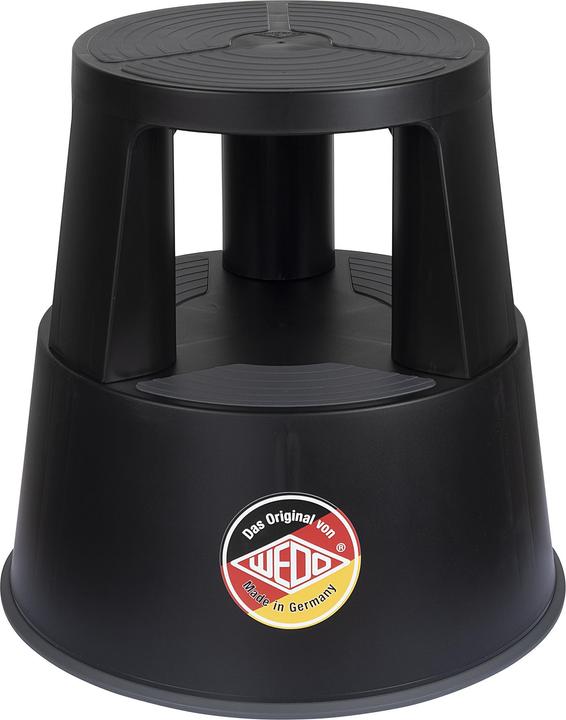 Produktbild Wedo Rollhocker SuperStep schwarz Kunststoff