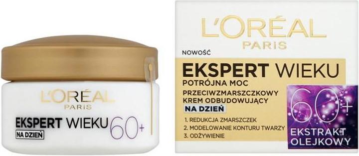 Produktbild L'Oréal Paris L'Oréal Age Specialist Expert Age 60+ anti-wrinkle rebuilding cream for the day 50ml (50 ml, Tagescreme)