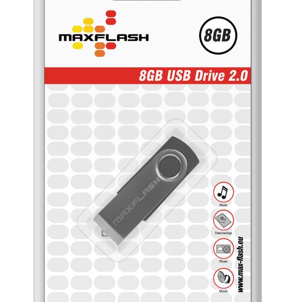 Image du produit MaxFlash Clé USB standard 8GB (8 Go, USB-A)