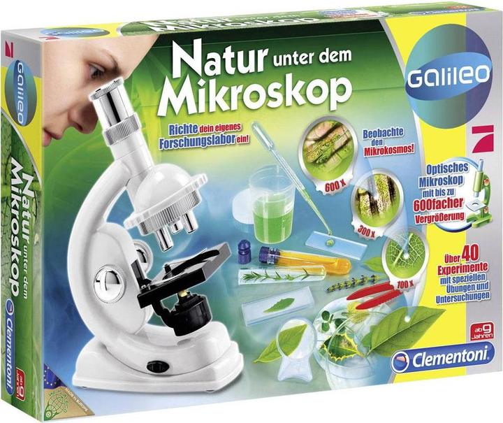Clementoni Natur unter dem Mikroskop