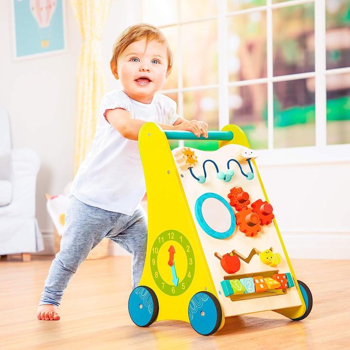 Actual product image B. toys by Battat Wooden baby walker