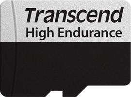 Actual product image Transcend 350V - Flash memory card (SD adapter included) (32 GB, microSDHC, U1, UHS-I)