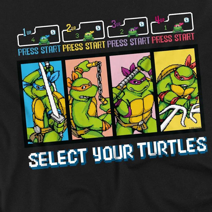 Immagine prodotto Teenage Mutant NT Select Your Turtles Maglietta Uomo (M)