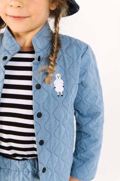 Actual product image Hebe Jacke mit gesticktem Schaf (86, 92)