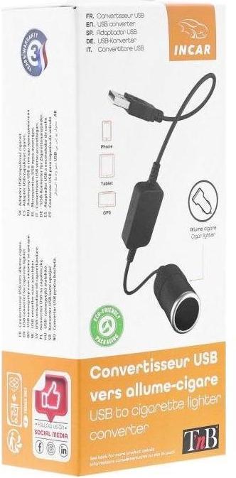 Produktbild T'nB Zigarettenanzünder Adapter
