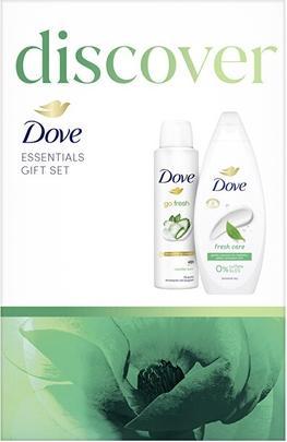 Dove Discover Essentials Körperpflege-Geschenkset (Körperpflegeset)