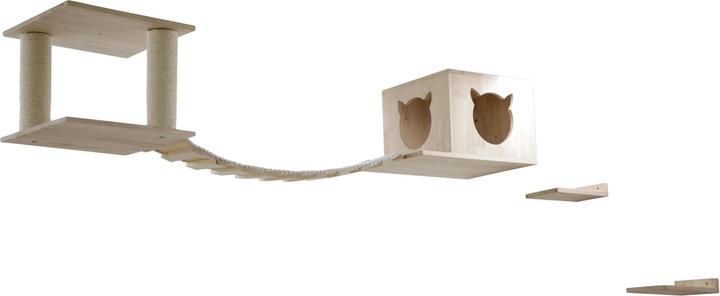 Image du produit Kerbl Aire de jeu pour chats Top, naturel/blanc
