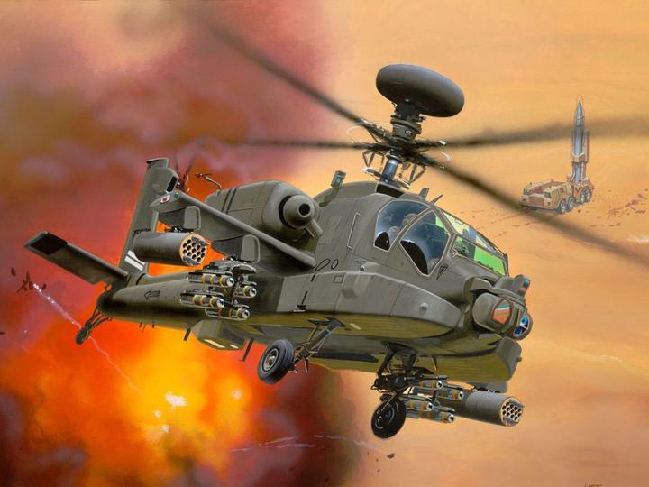 Actual product image Revell AH-64D Longbow Apache