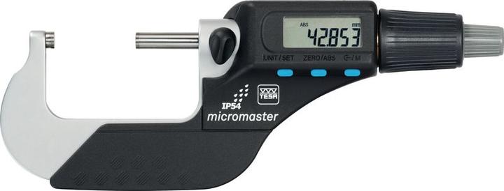 Actual product image tesa MICROMASTER micrometer 25-50 mm without data output (mm)