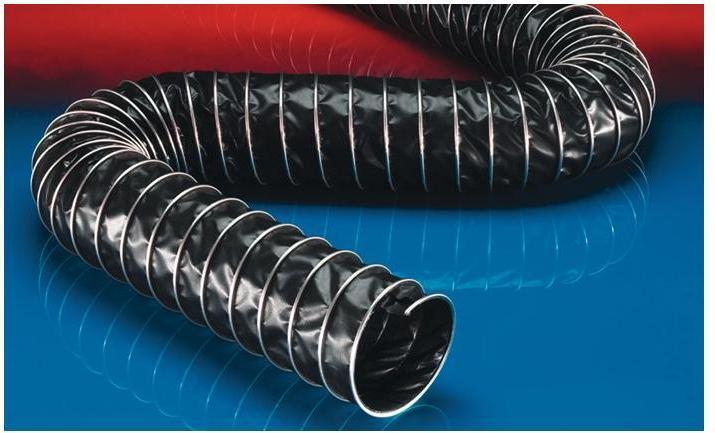 Produktbild Norres Absaug- und Gebläseschlauch CP PTFE HYP-INOX 472 EC 500 mm 512,00 mm 3 m