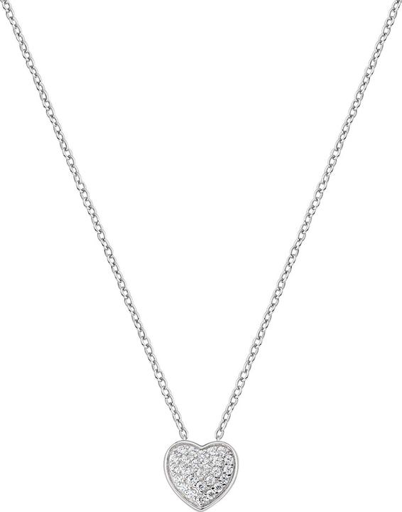 Amen Love Heart Halskette (925er Silber, 42 cm)