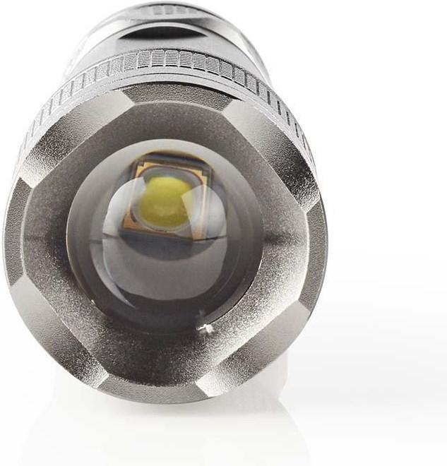 Produktbild Nedis LED-Taschenlampe, Premium, 330lm - silber (3.40 cm, 330 lm)