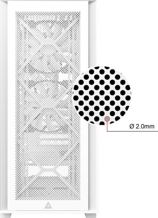 Image du produit Montech Air 1000 Lite blanc (mATX, Mini-ITX, ATX)
