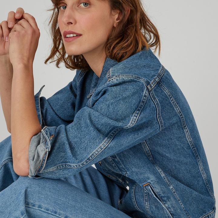 Actual product image La Redoute Collections Signature denim jacket (36)