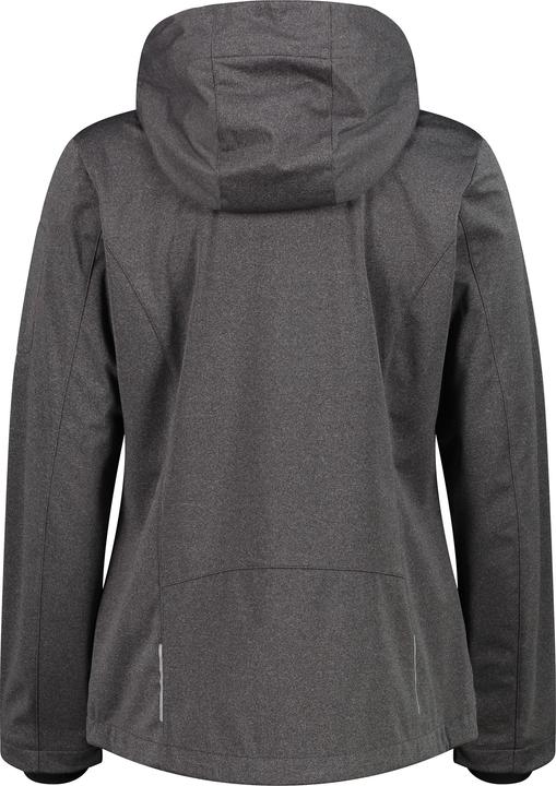 Actual product image CMP Campagnolo Women's Light Softshell Jacket Zip Hood (46)