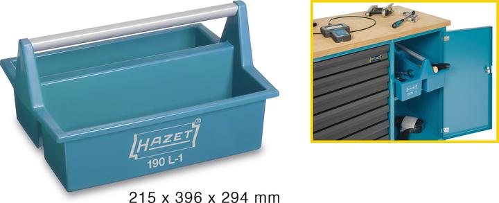 Productafbeelding HAZET Gereedschapskist onbelast 190L
