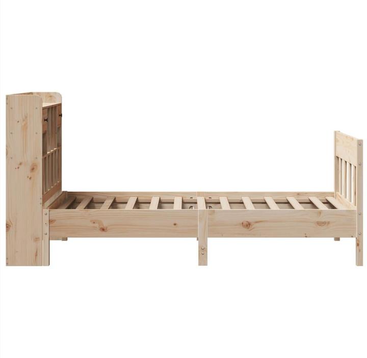 Produktbild VidaXL Massivholzbett Holzbett Bett Einzelbett ohne Matratze 90x200cm Kiefer (90 x 200 cm)