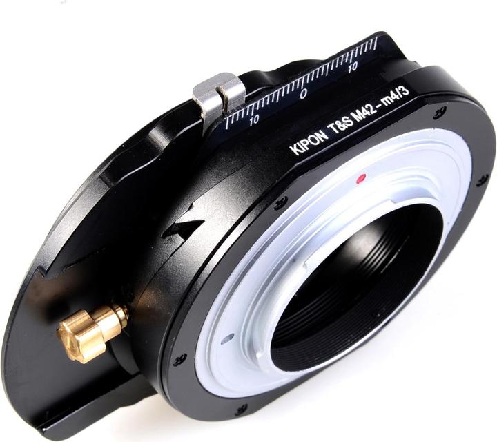 Actual product image Kipon T-S adapter for M42 to MFT