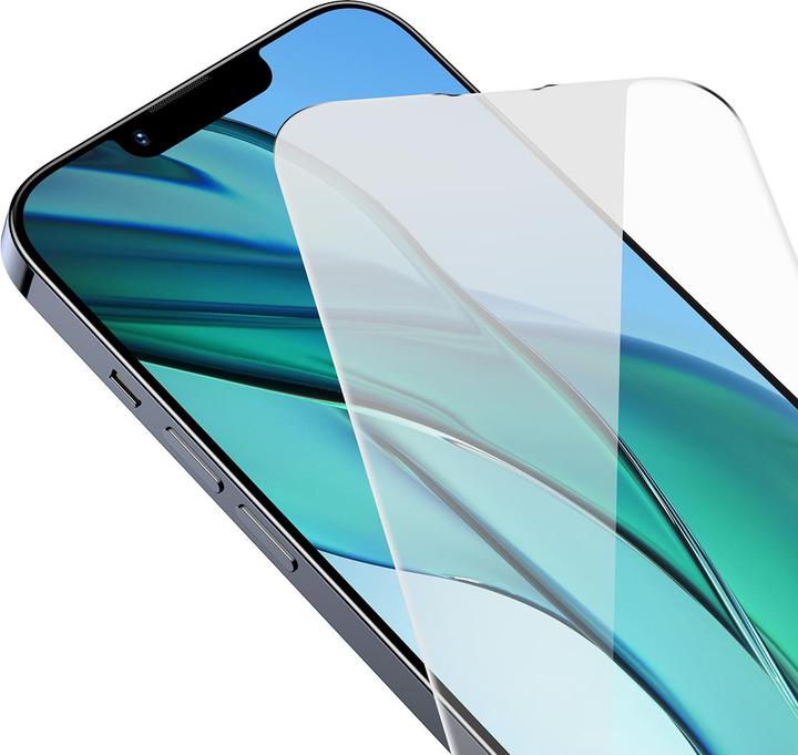 Immagine prodotto Baseus Pellicola EasyStick in vetro temperato Tuttovetro iP14 (Confezione da 2) (2 Pezzo/i, Apple iPhone 14)