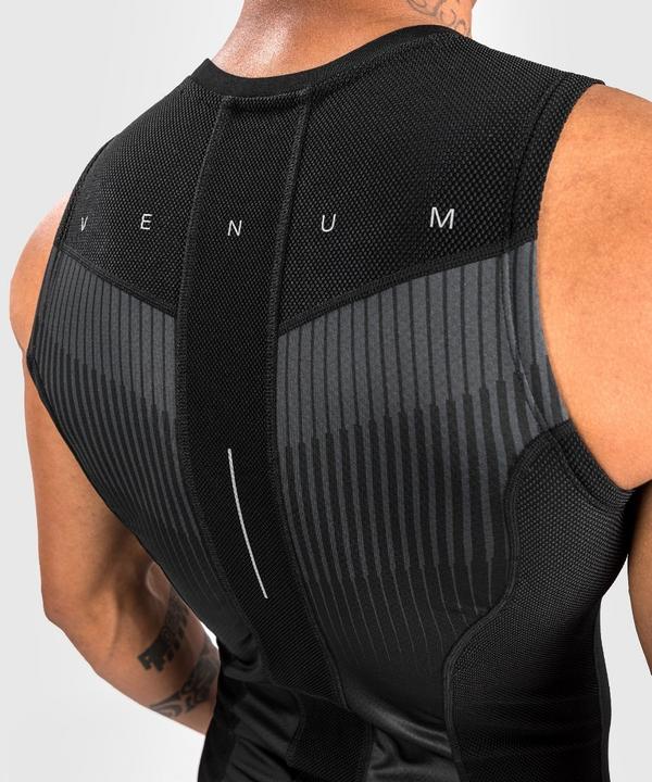 Actual product image Venum Rashguard Sleevless Biomecha - Black/Grey - XL (XL)