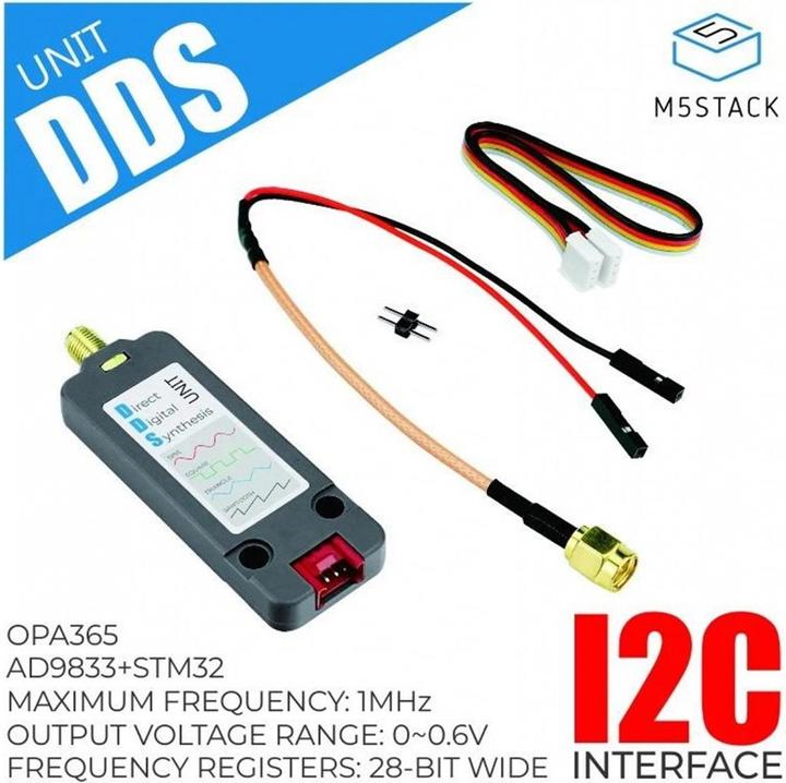 Produktbild M5Stack DDS Unit AD9833 programmierbarer Waveform Generator