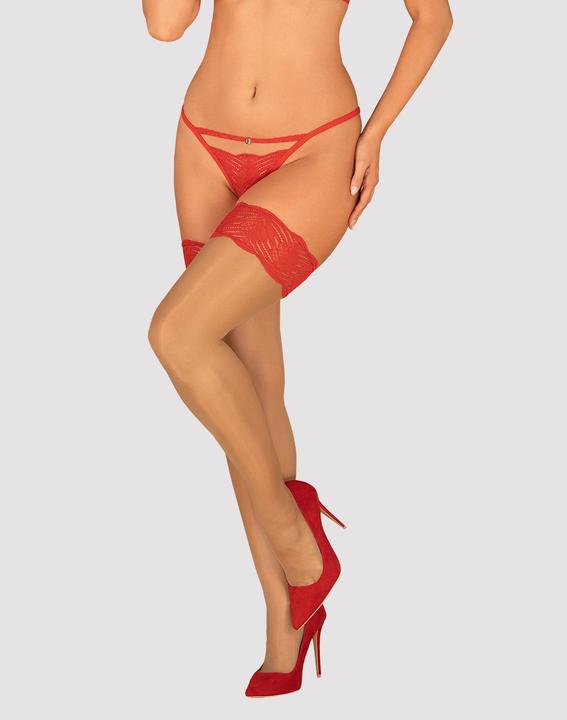 Productafbeelding Obsessive Mellania Kousen - Rood (XL)