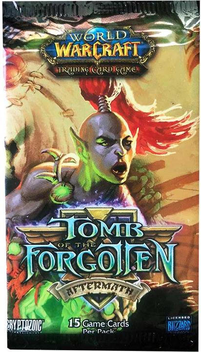 Actual product image World of Warcraft TCG Tomb of the Forgotten Aftermath Booster Pack (English, Booster Pack)
