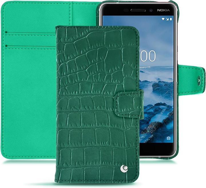 Produktbild Noreve Lederschutzhülle Wallet (Nokia 6 (2018))