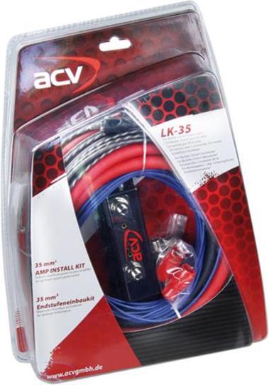 Immagine prodotto ACV Kit cavi amplificatore di potenza corrente 5m 35mm² 5m Cinch 150A ANL