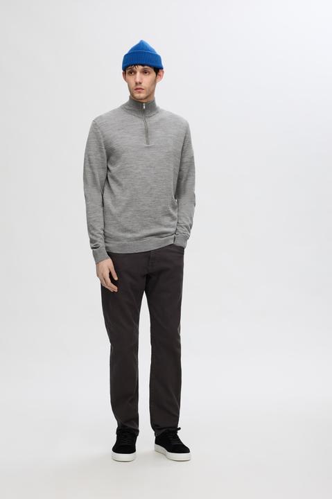 Immagine prodotto Selected Homme Slhtray Ls Knit Merino Half Zip Noos (XXL)