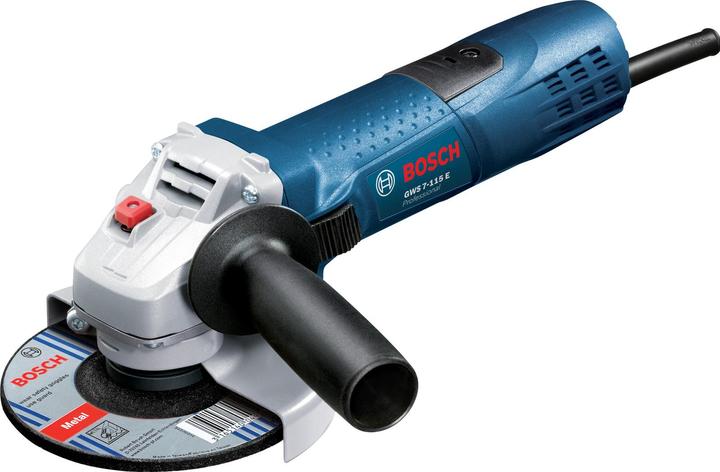 Bosch Professional Winkelschleifer GWS 7-115 E (115 mm)