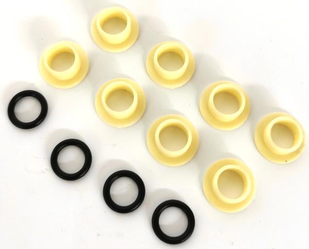 Cane Creek Replacement Bushing Kit and O-Rings, eeSilk | eeSilk+ (0 mm)