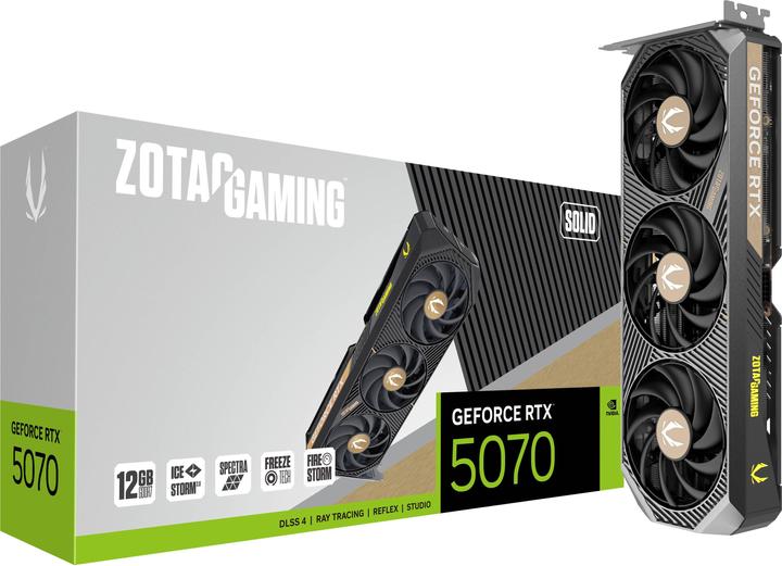 Actual product image Zotac GeForce RTX 5070 Solid (12 GB)