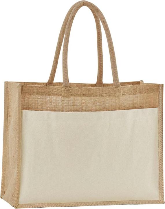 Westford Mill Tragetasche Gestärkte Jute (21 l)