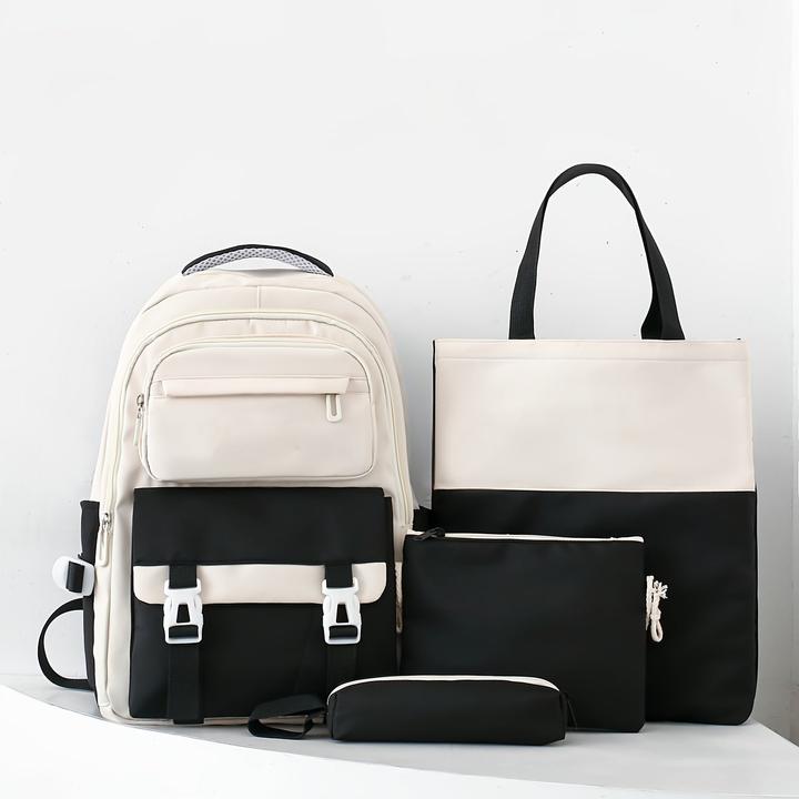 Image du produit Only-Bags.Store Sac à dos tendance, léger, portable, cartable pour étudiants, comprend