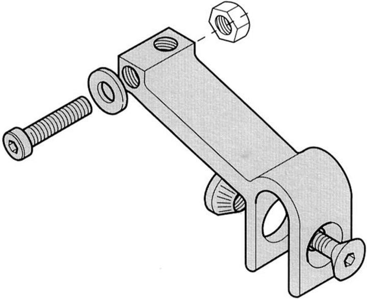 Produktbild Park Tool ESGE Scheinwerferhalter silber