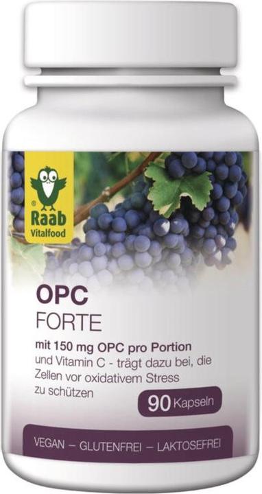 Raab OPC Forte mit Vitamin C (90 Stück, Kapseln, 40.50 g)