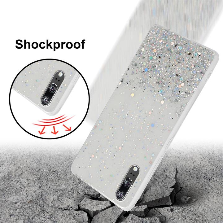 Produktbild Cadorabo TPU Cover funkelnder Glitter (Cubot P20)