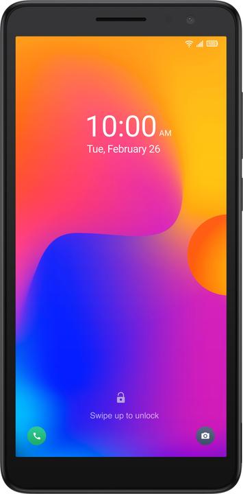 Actual product image Alcatel 1B 2+32GB DS 4G PRIME BLACK OEM (32 GB, Prime black, 5.50", Single SIM, 4G)